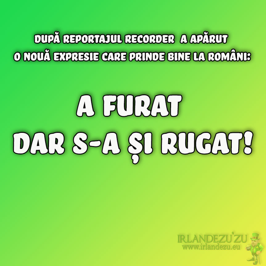 A furat dar…